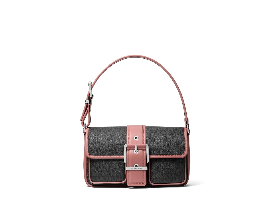 MICHAEL Michael Kors Colby Medium Shoulder Women's Handbags Rose, Leather/Polyester -  30S5SBAL2U-622