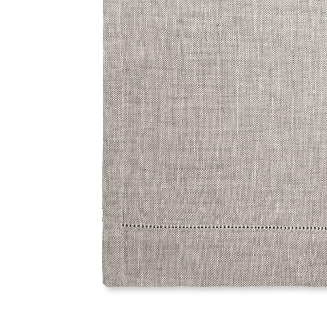 Cuore di lino - Toalla Ligera para el Rostro de Lino Puro 100% Made in Italy Ajour Natural (60 x 100 cm)