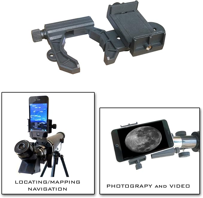 Telescopio Refractor Galileo 800mm x 72mm con Adaptador Smartphone miniatura 2