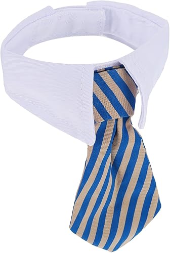 Miniatura 6 de Shappy 3 piezas de corbatín para perro, gato, disfraz de mascota, corbatín de boda, collar formal para perro, collar ajustable para gato, pequeño,