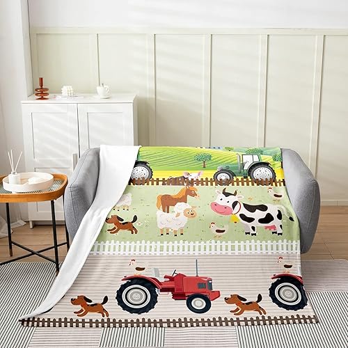 Vista 40 de Manta de cama de arte abstracto Grunge para niños, color verde azulado y naranja, manta de forro polar desordenada con pintura de óxido, manta Multi