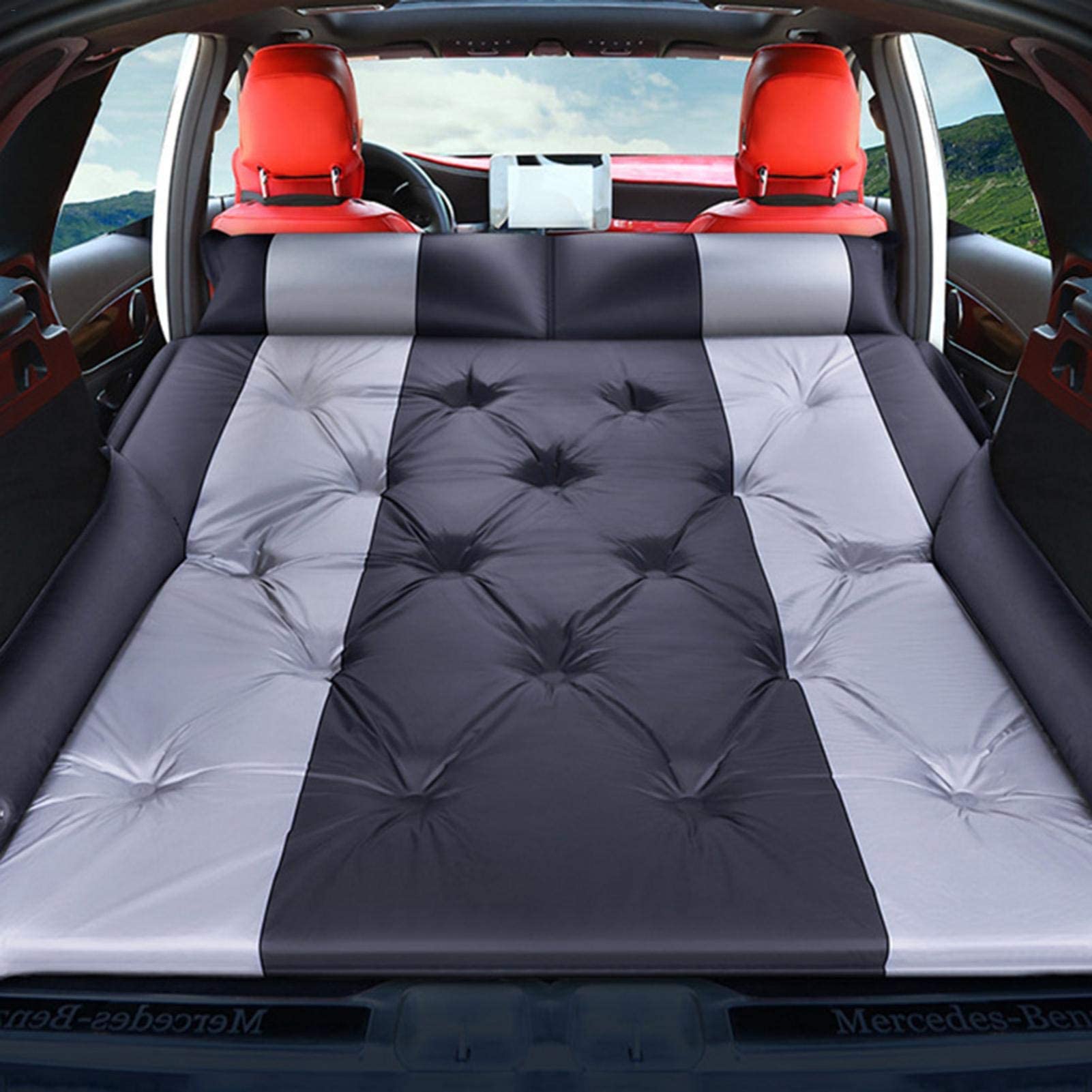 SUV 後部車のベッド後部座席エアクッション Amazon.co.jp: 車のベッドエアクッション車のベッドエアベッド
