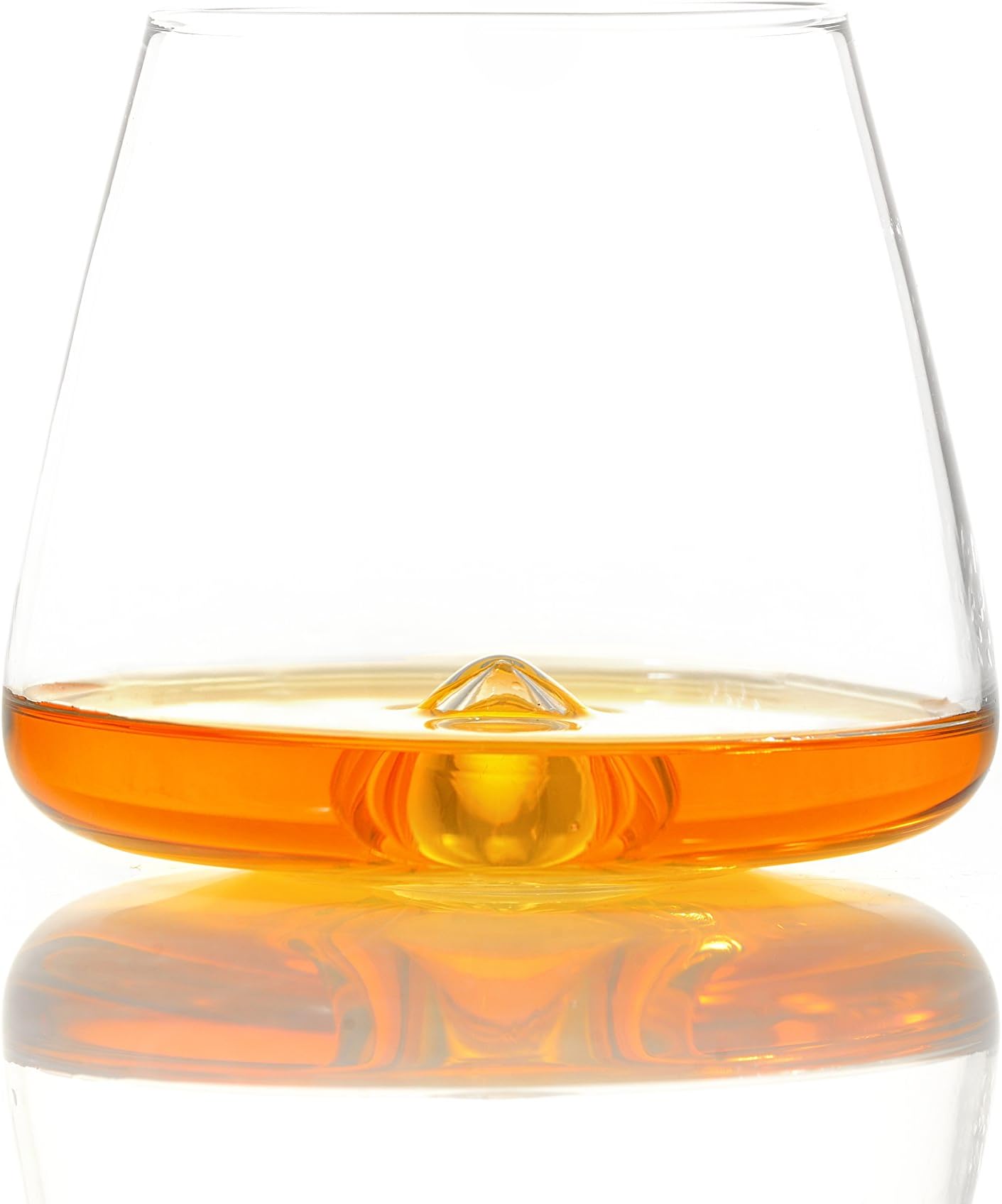 TNG Handcrafted Whiskey Glass, Set of 2 - Prime Lead-Free Ultra Clarity Glass - Perfect for Drinking Bourbon or Scotch - Deluxe Gift Box.