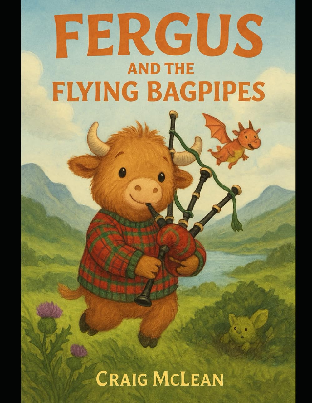 Fergus And The Flying Bagpipes: 1 (Fergus The Whifflebeast)