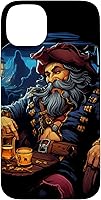 Vista 15 de iPhone 16 Pirate Drinking Rum Funny Rum Lover Alcohol Drinker Case