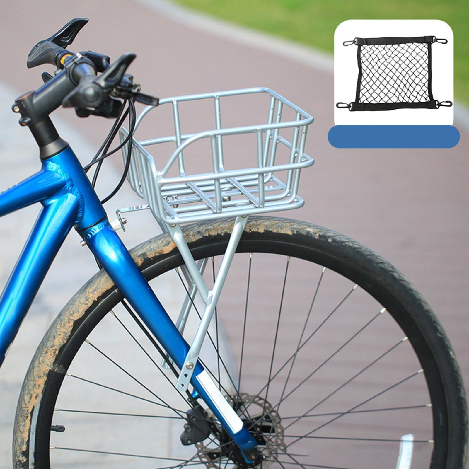 Panier Vélo pour Garçons Organisateur en Maille Léger et Réglable à Grande