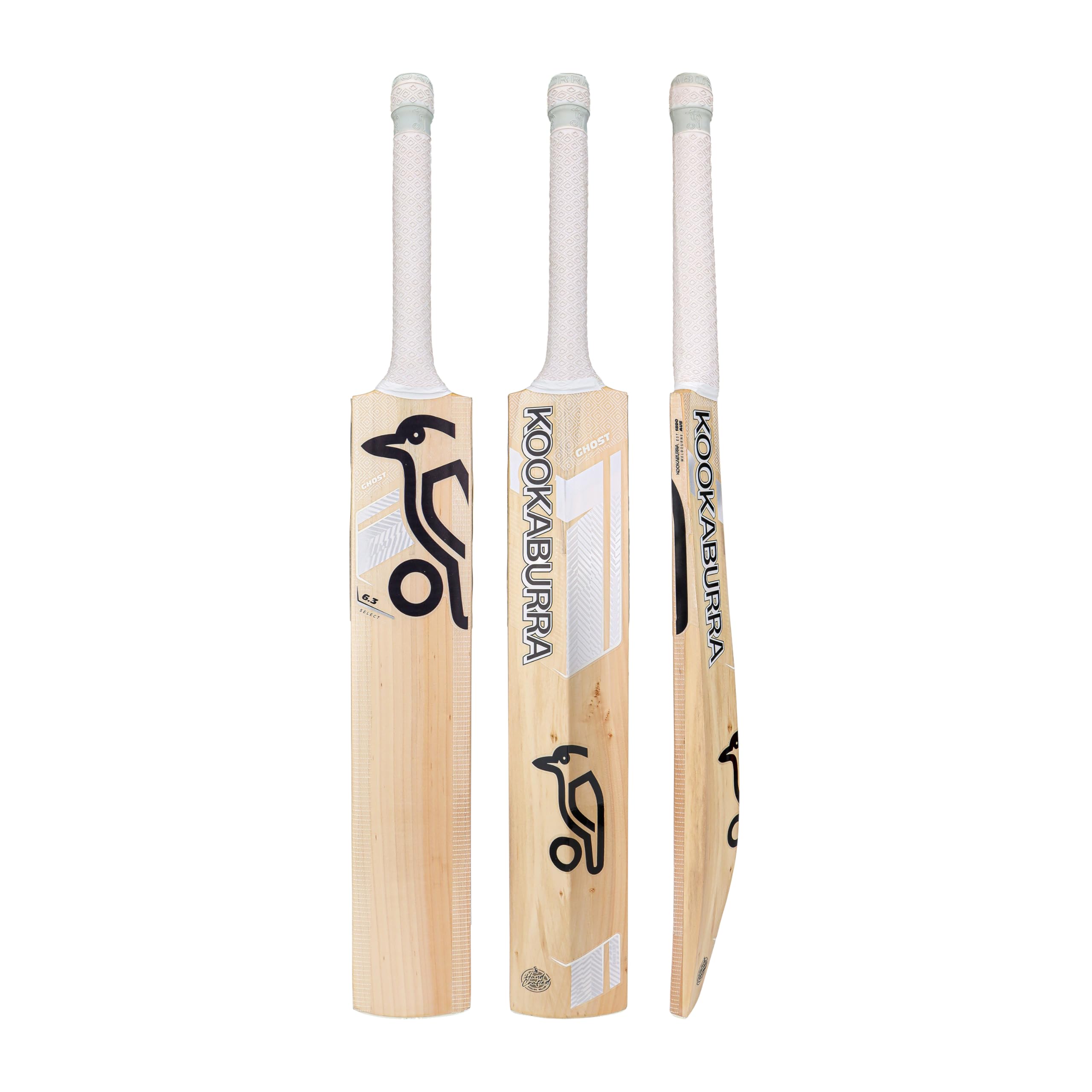 Kookaburra Ghost 6.3 Select Junior Cricket Bat - Harrow, White