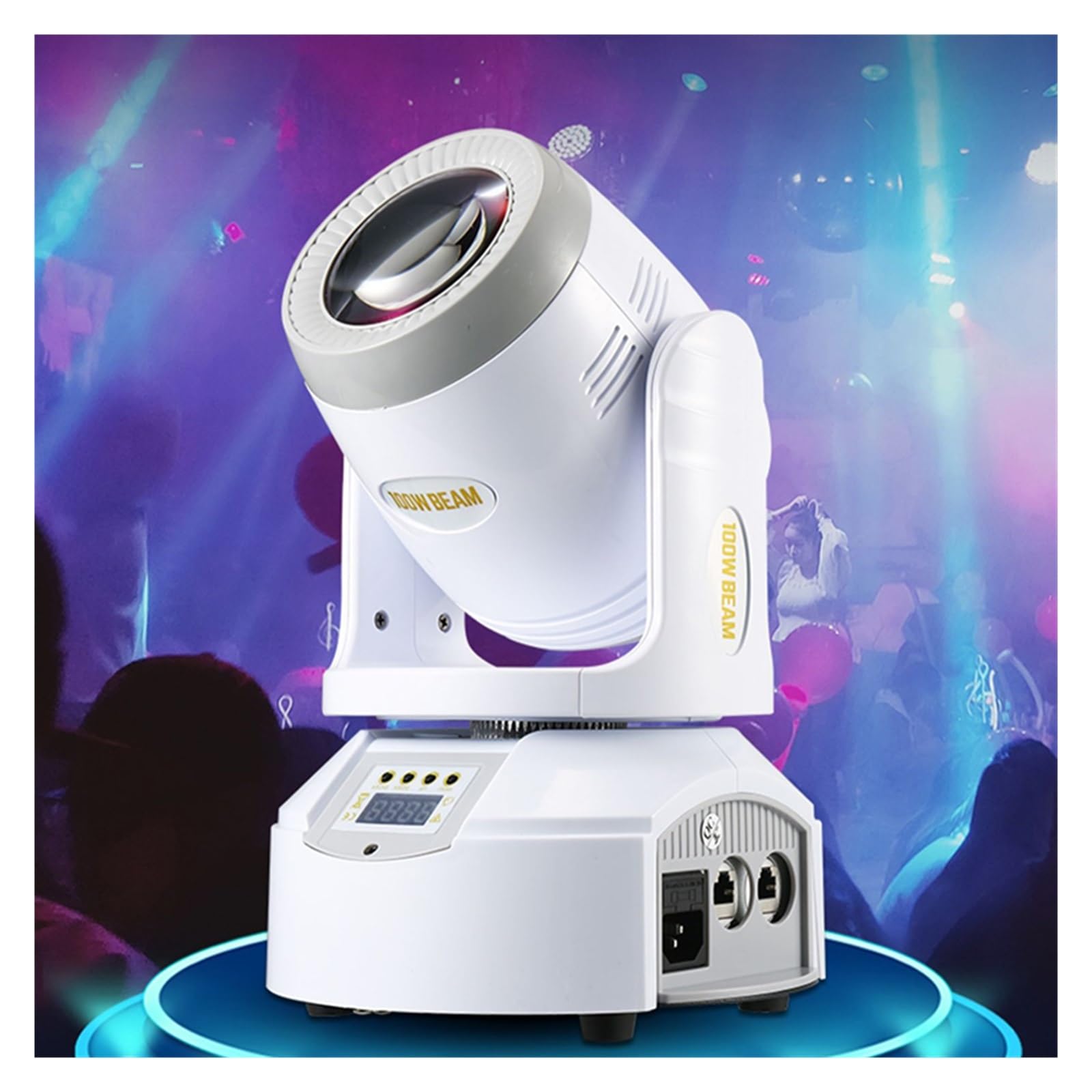 Oświetlenie imprezowe z DJ-em 100W LED ruchomą głowicą Efekt sceniczny Światła Family Disco Bar Stage Wedding Show Na imprezy i do klubów
