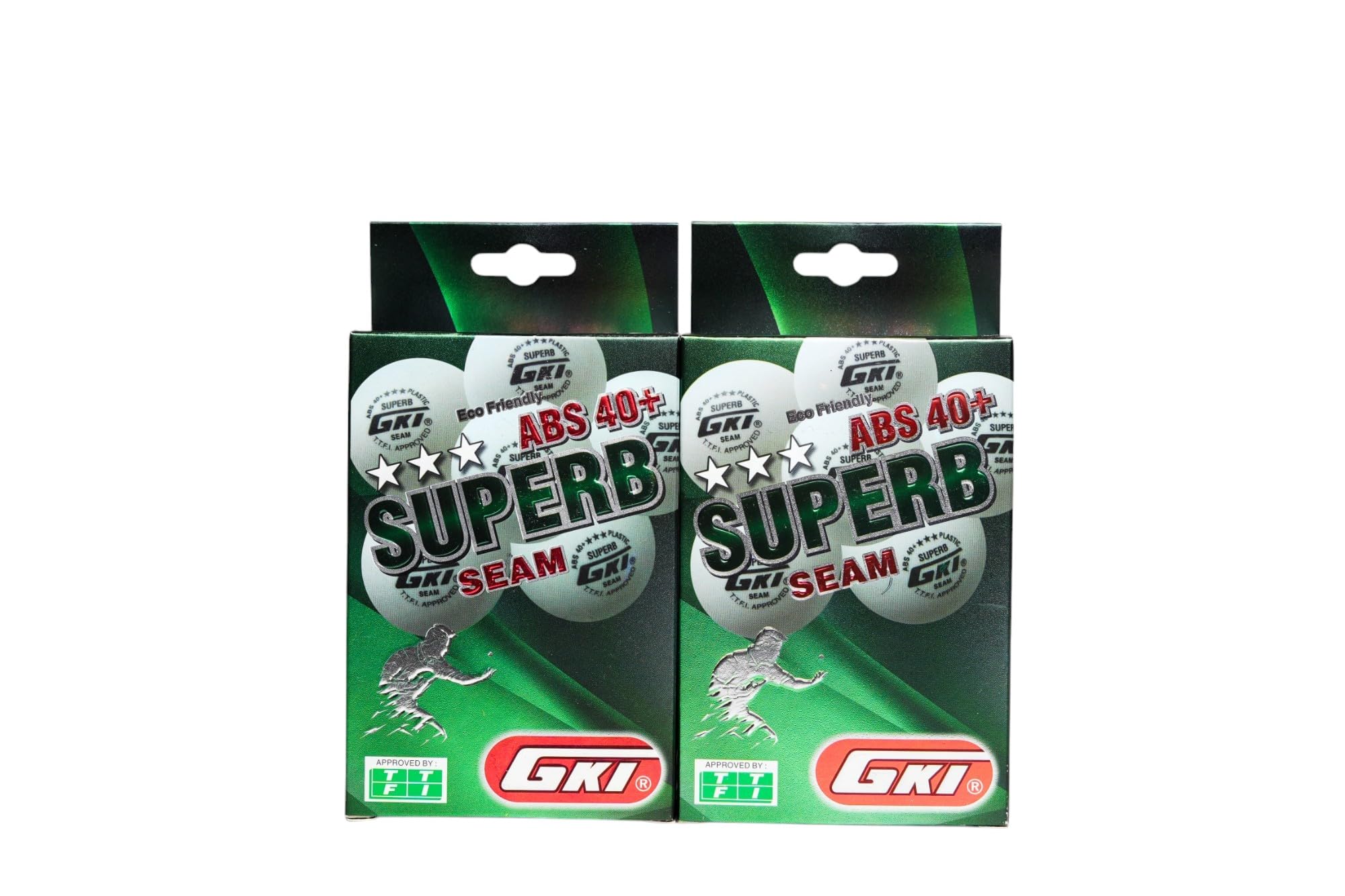 GKI Superb Tennis Ball (White, 40+) Standard Size, Pack of 12-image-39