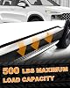 Estribos Compatibles para 2019-2023 Hyundai Santa Fe, Paso Lateral | Nerf Bars para Entrada Segura al SUV, Acceso Familiar, Conducción Diaria, Niños, Mascotas, Ancianos, Viajes Largos por Carretera 7