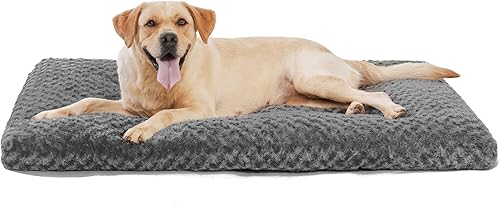 PuppyPalace Cama de lujo para perros, cama de almohada para perros extra grandes, cama para perro para jaula, cojín esponjoso para perro, cama de