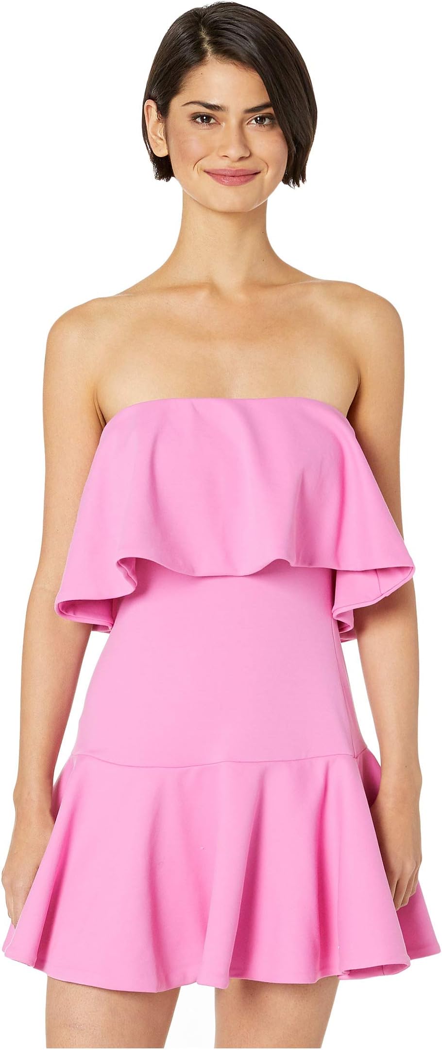 Ruffle Drop Waist Dress