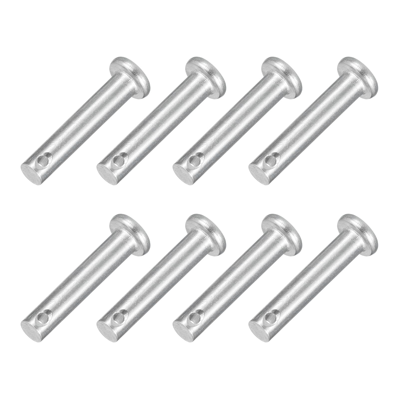 Stainless Steel Clevis Pins - 8 Pack for Trailers & Repairs -7