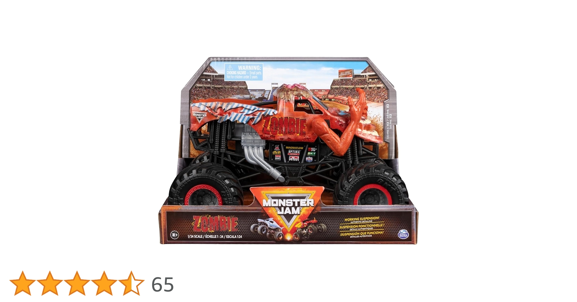 Amazon.co.jp: Monster Jam 公式 1:24スケール ダイキャスト