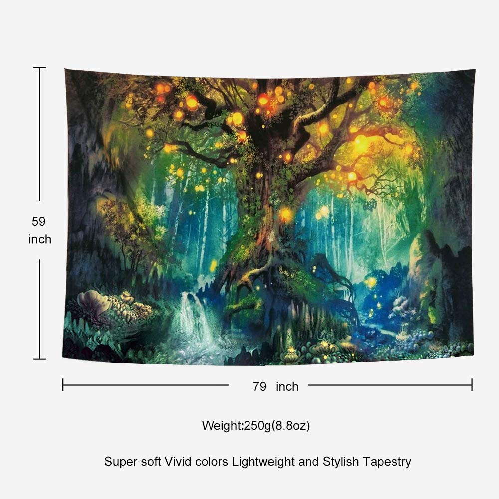 Tapiz De árbol De La Vida Para Colgar En La Pared, Tapices De Arte 