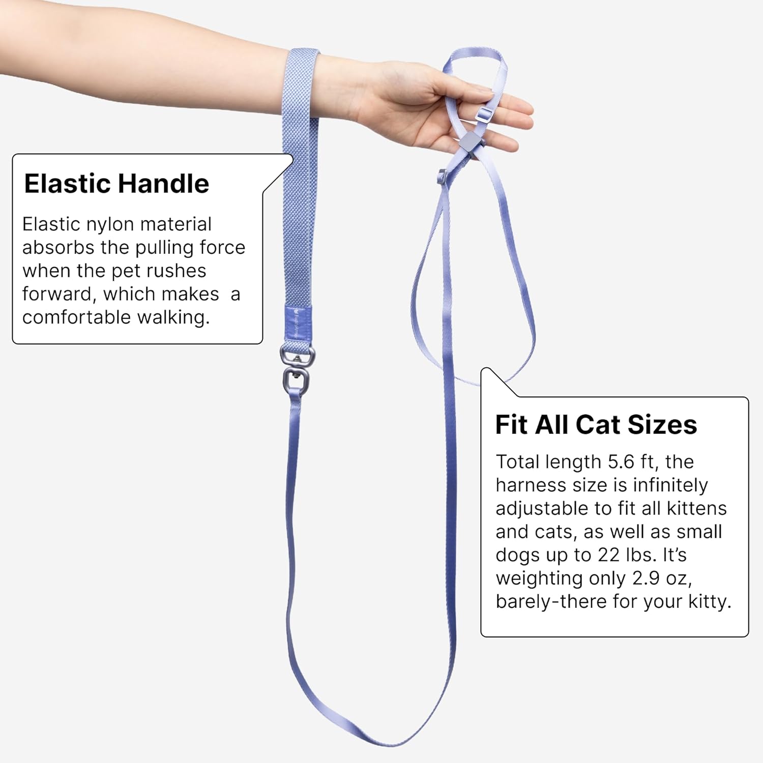 BuddyArmor Cat Harness & Leash Set - Escape Proof, Soft Adjustable, Lightweight - For Small to Large Cats (Blush Pink) 5 71c5uZQulQL. AC SL1500
