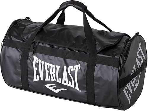 Convertible Gym Bag with Backpack Straps and Multiple Zippered Pockets
