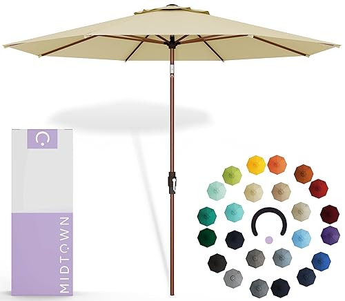 Midtown Umbrellas Sunbrella Umbrella Outdoor Patio Umbrella 2-9 Feet in