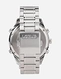Lorus RW647AX10, Męski analogowy cyfrowy zegarek kwarcowy z metalową bransoletką, Niebieski