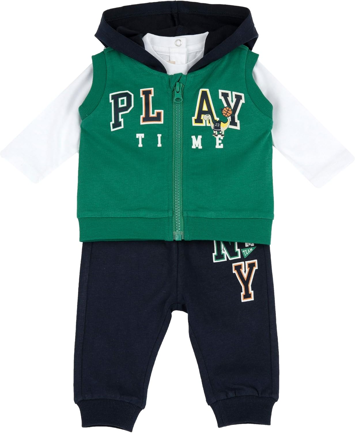 Chicco, Completo Bambina, con T-shirt e Pantaloni, Abbigliamento Bambina, Designed in Italy