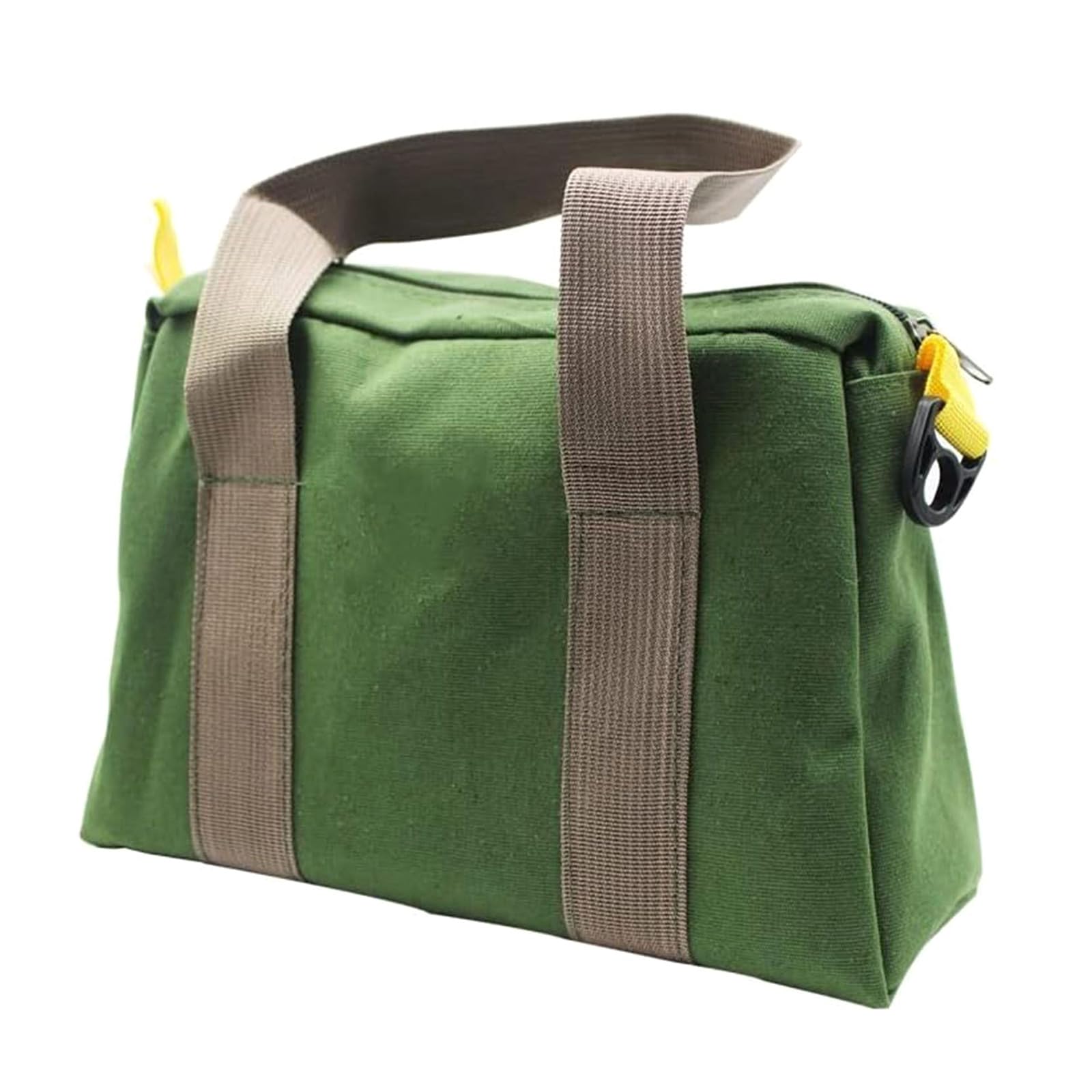 Mouth Canvas Tool Pouches Waterproof Storage Canvas Tool Bag for Mechanics Plumbers Electricians Heavy Duty Bag for Men