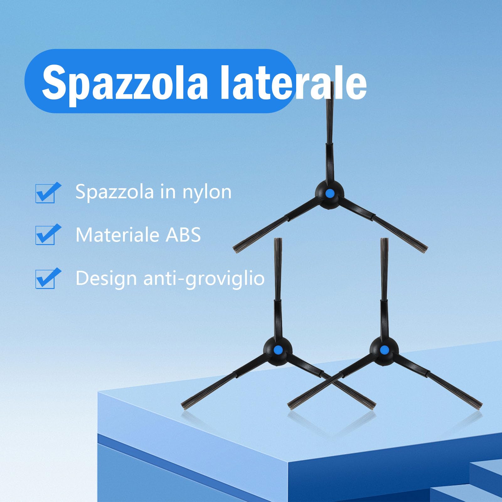 26 Pezzi T50 Kit Accessori Ricambi per ECOVACS DEEBOT T50 Omni/ T50 Omni Gen2/ T50 PRO OMNI/ T50 PRO OMNI Gen2 Robot Aspirapolvere, 1 Spazzola Principale, 6 Filtri, 6 Panni Mop, 6 Sacchetti