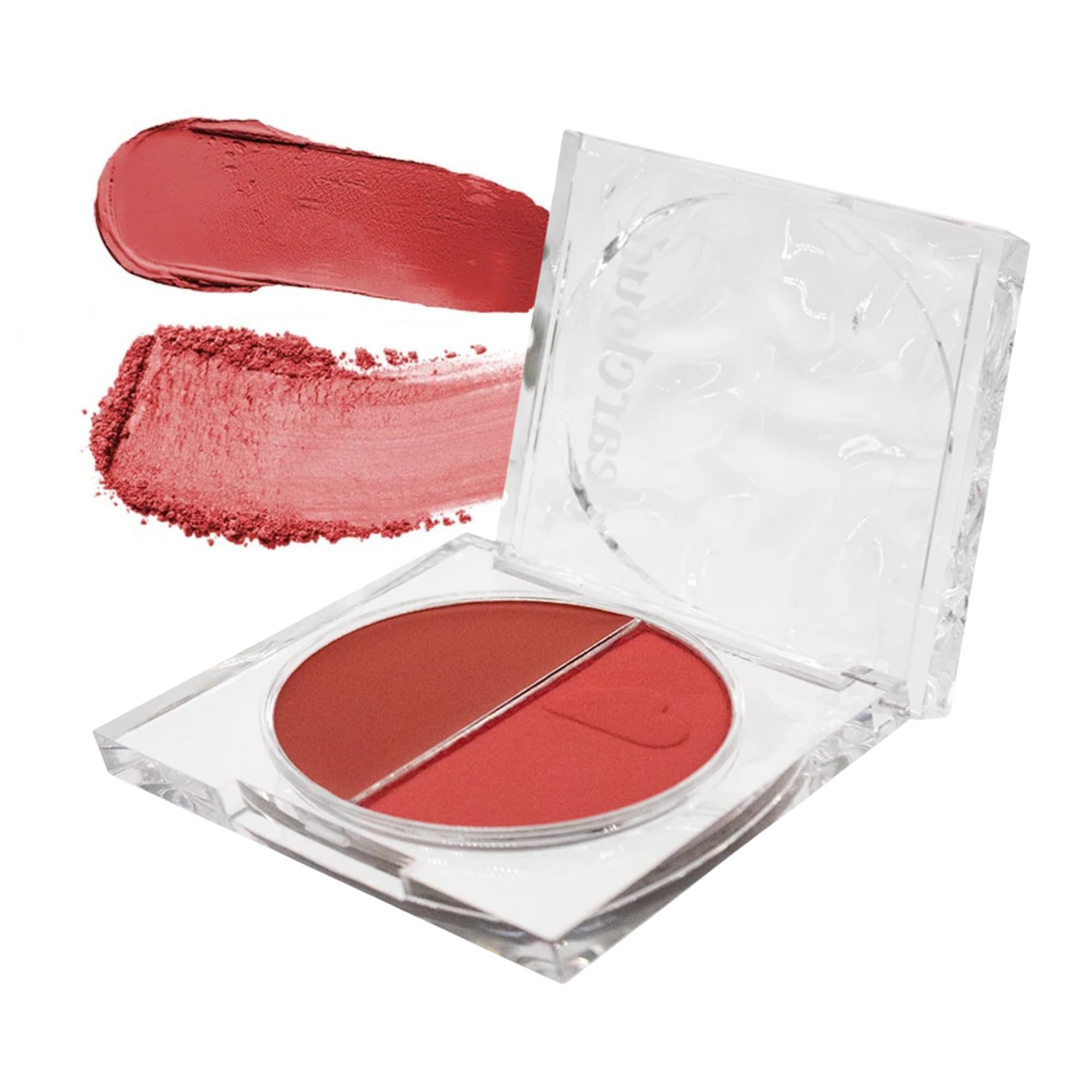 dearcloud Dewy Hydration Watercolor Blush Duo – Chums – liquid blush for cheeks with niacinamide and aloe vera – Korean beauty makeup (.35 oz)