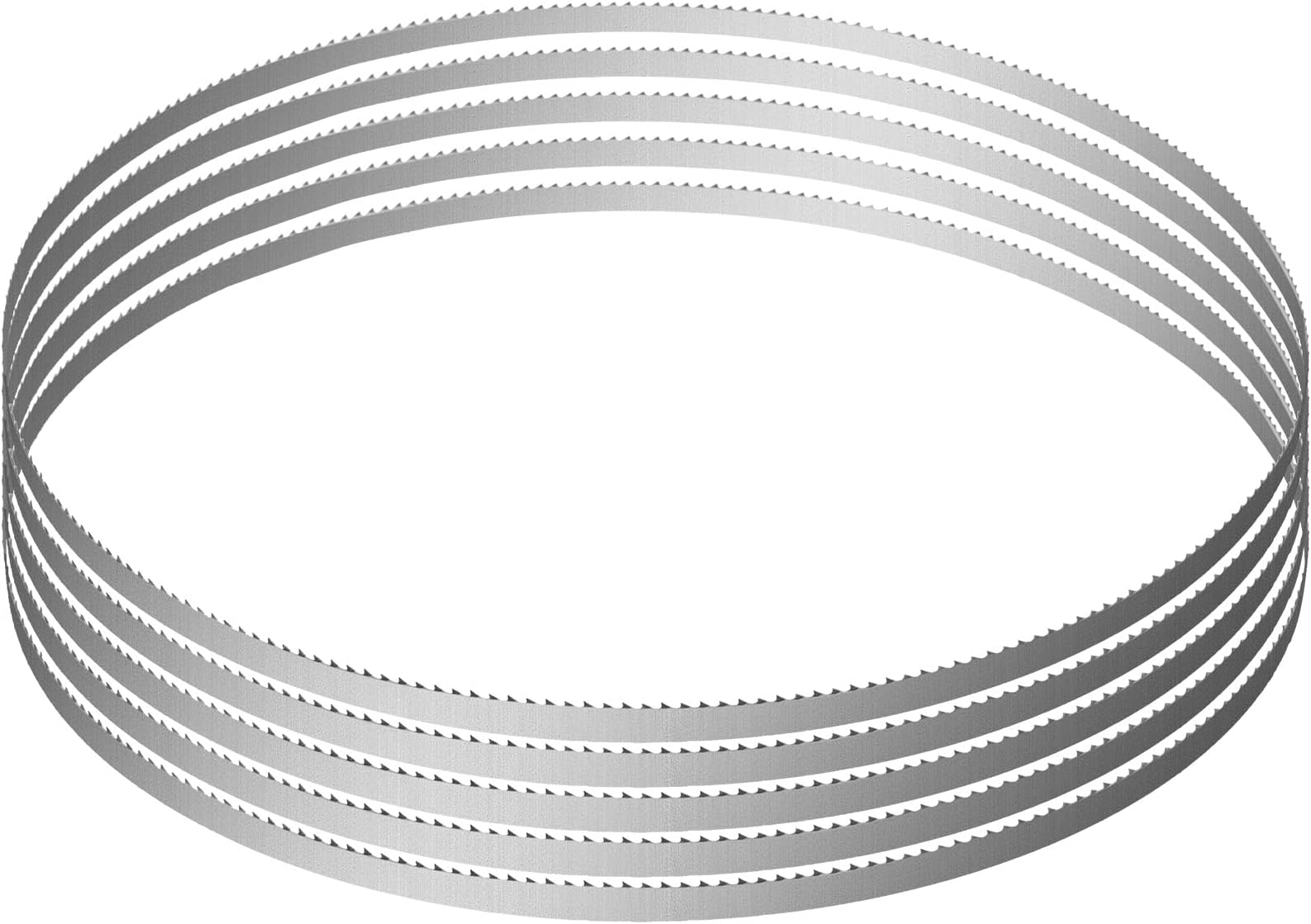 112 Inch Band Saw Blades - 4 Pack, 3 TPI Bone-in, Fits Hobart, Butcher Boy, Wells Meat Saws