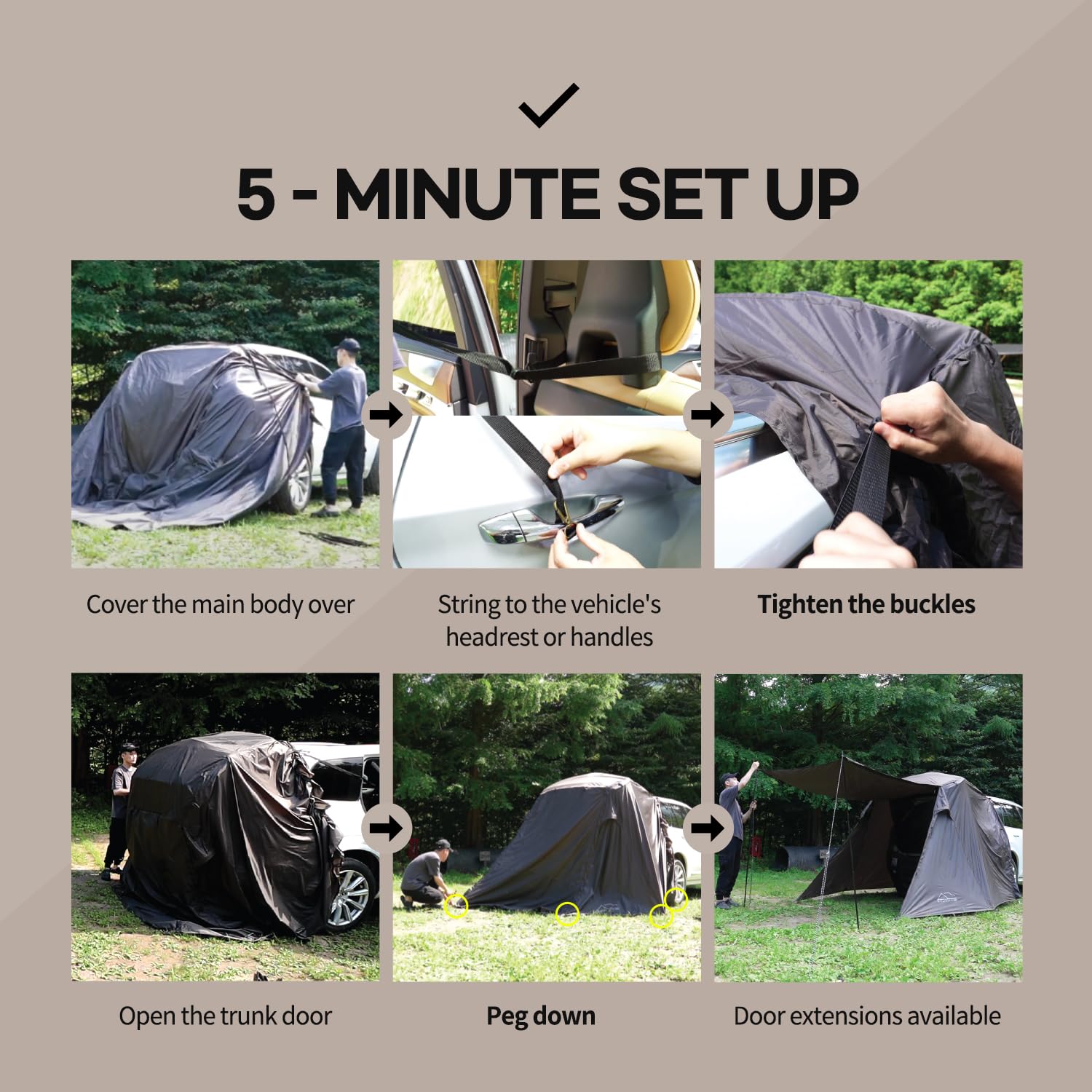 Amazon.com: IDOOGEN: Tailgate tent