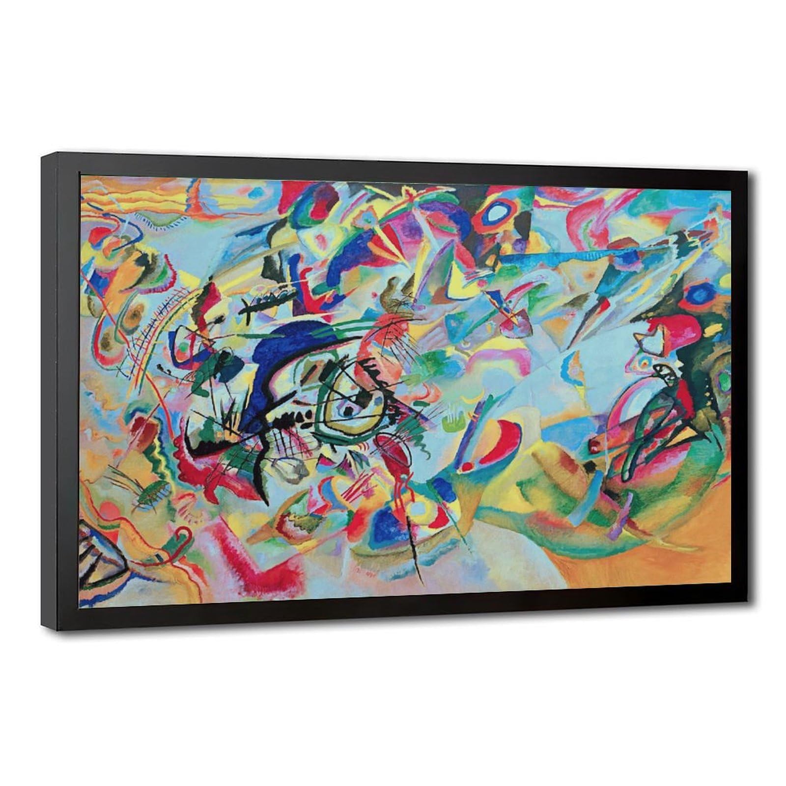 Toile Kandinsky Composition 7 art mural inspirant pour la maison - 8