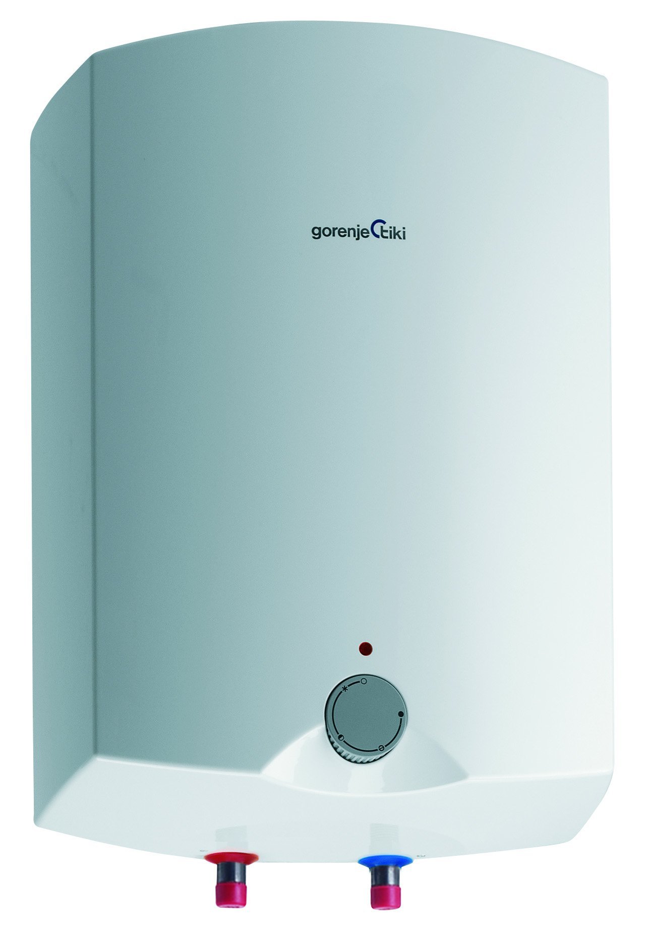 Gorenje - Acumulador de agua caliente, depósito interior, 2 kW, resistente a la presión, 1 unidad, color blanco, Blanco, GT 10 O