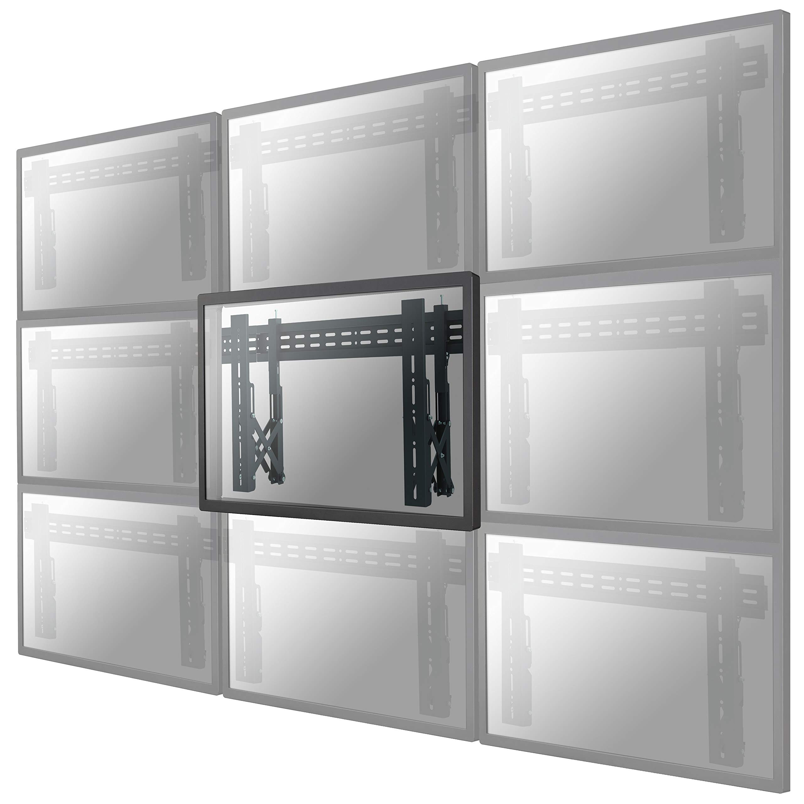 NewStar LED-VW1000BLACK Supporto da parete per monitor TV 32-75 50kg