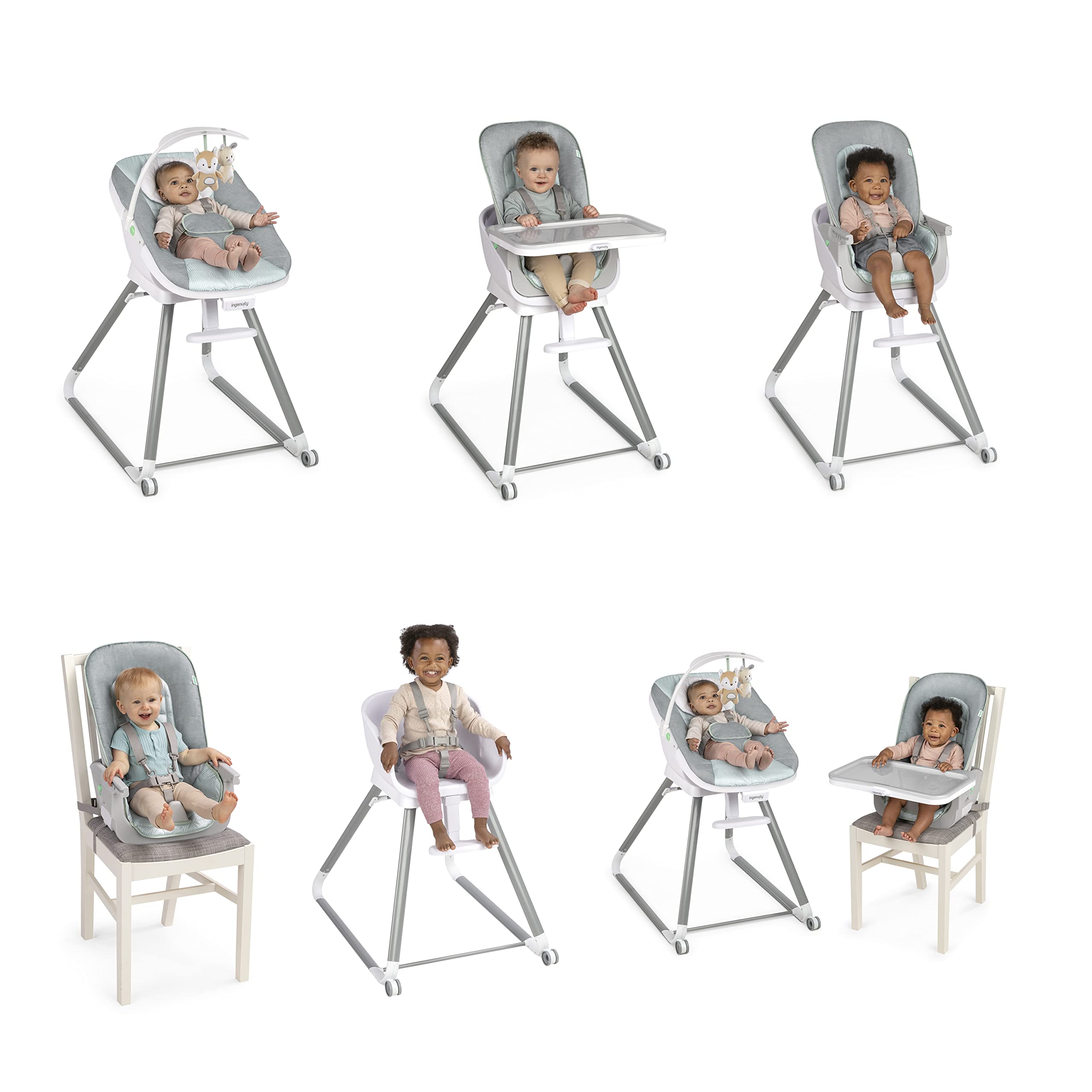 Buy Ingenuity Beanstalk Baby to Big Kid 6in1 High Chair Converts from