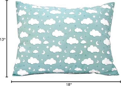 Miniatura 47 de Funda de almohada de algodón para niños pequeños de 13 x 18 pulgadas, funda de almohada de policía para niños, funda de almohada de viaje pequeña