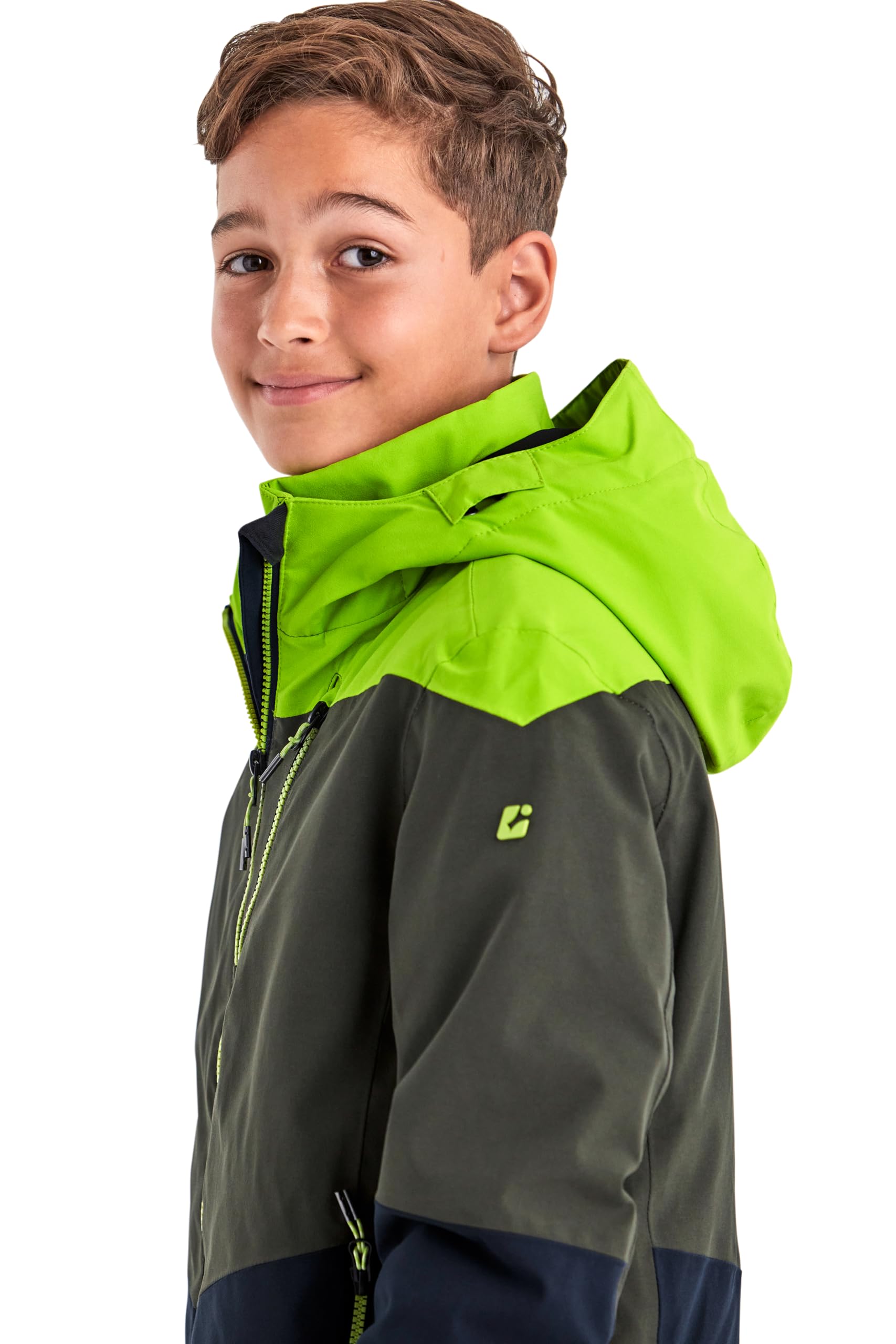 Killtec Ksw 161 Bys Ski Jckt Giacca da sci/giacca funzionale con cappuccio e paraneve Bambini e ragazzi