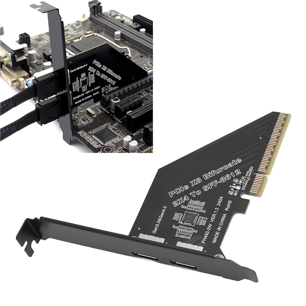Amazon.com: Zopsc PCIe 4.0 X8 to Oculink Card, SFF 8612 High