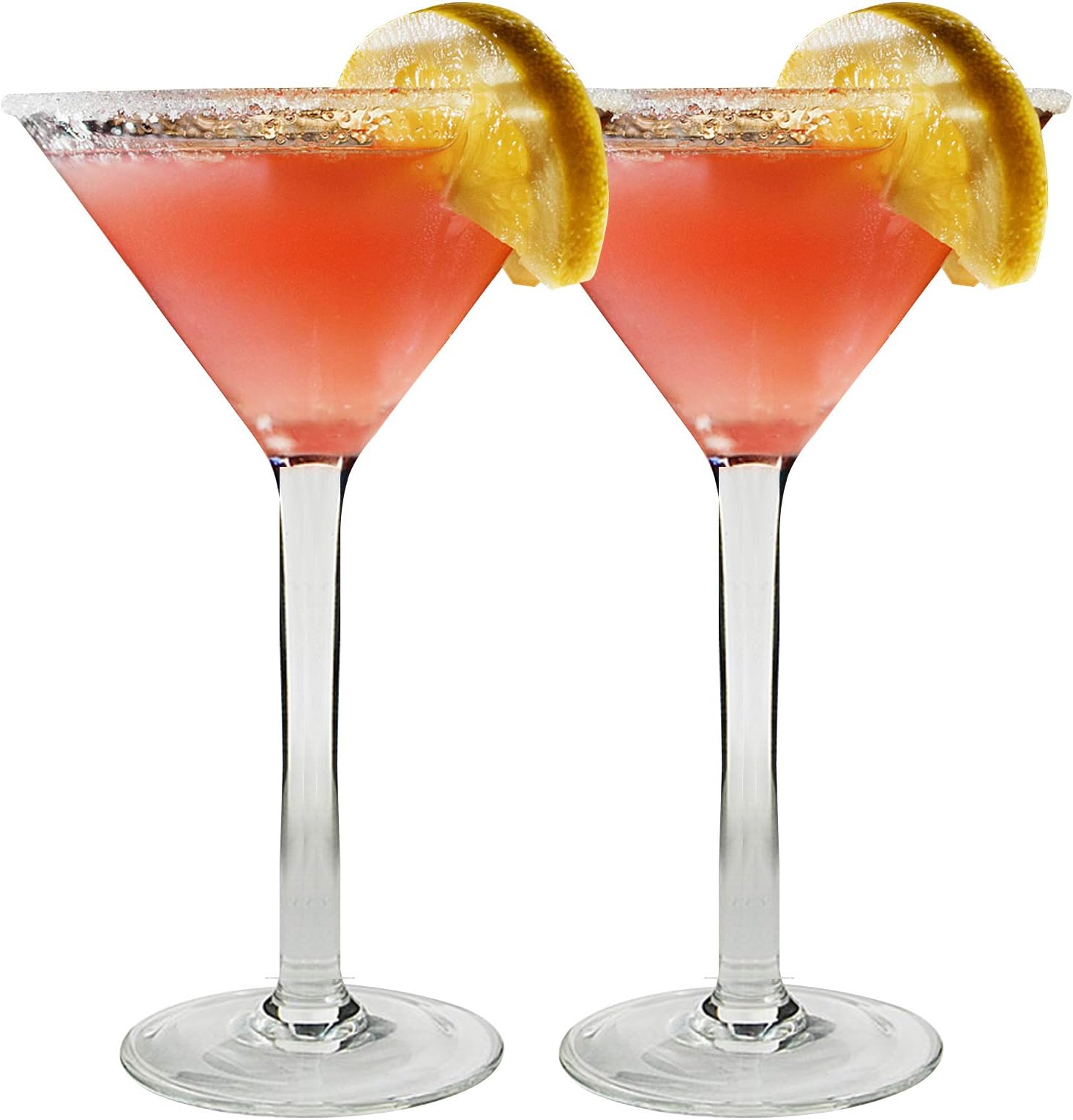 Verres Cocktail 260 Ml 6 Verres à Martini à Pied Noir 260 Ml - Verrerie élégante Et Contemporaine | Pour Cocktails, Cadeau Maison Verres à Pied Design Contemporain
