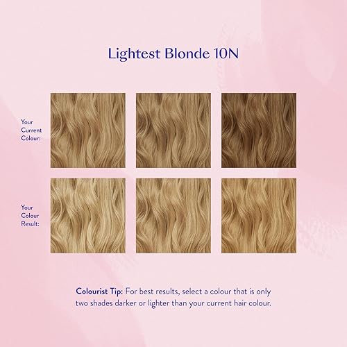 Miniatura 4 de eSalon Kit completo de tinte permanente para el cabello y tinte para el cabello, kit de colorista personal para hasta un 100% de cobertura de canas