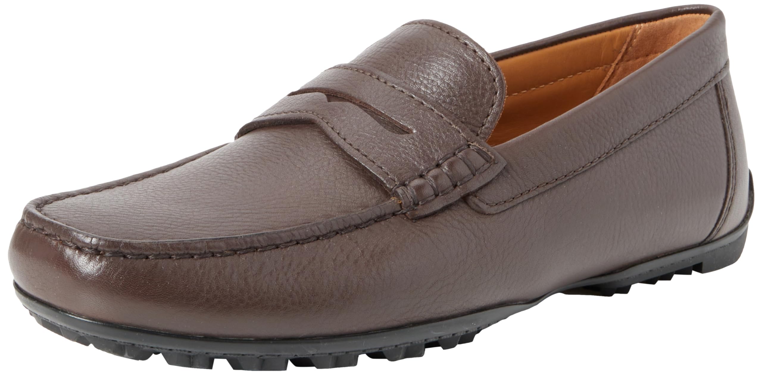 Geox Men's U Kosmopolis +Grip W Moccasin, Dunkelbraun, 9 UK