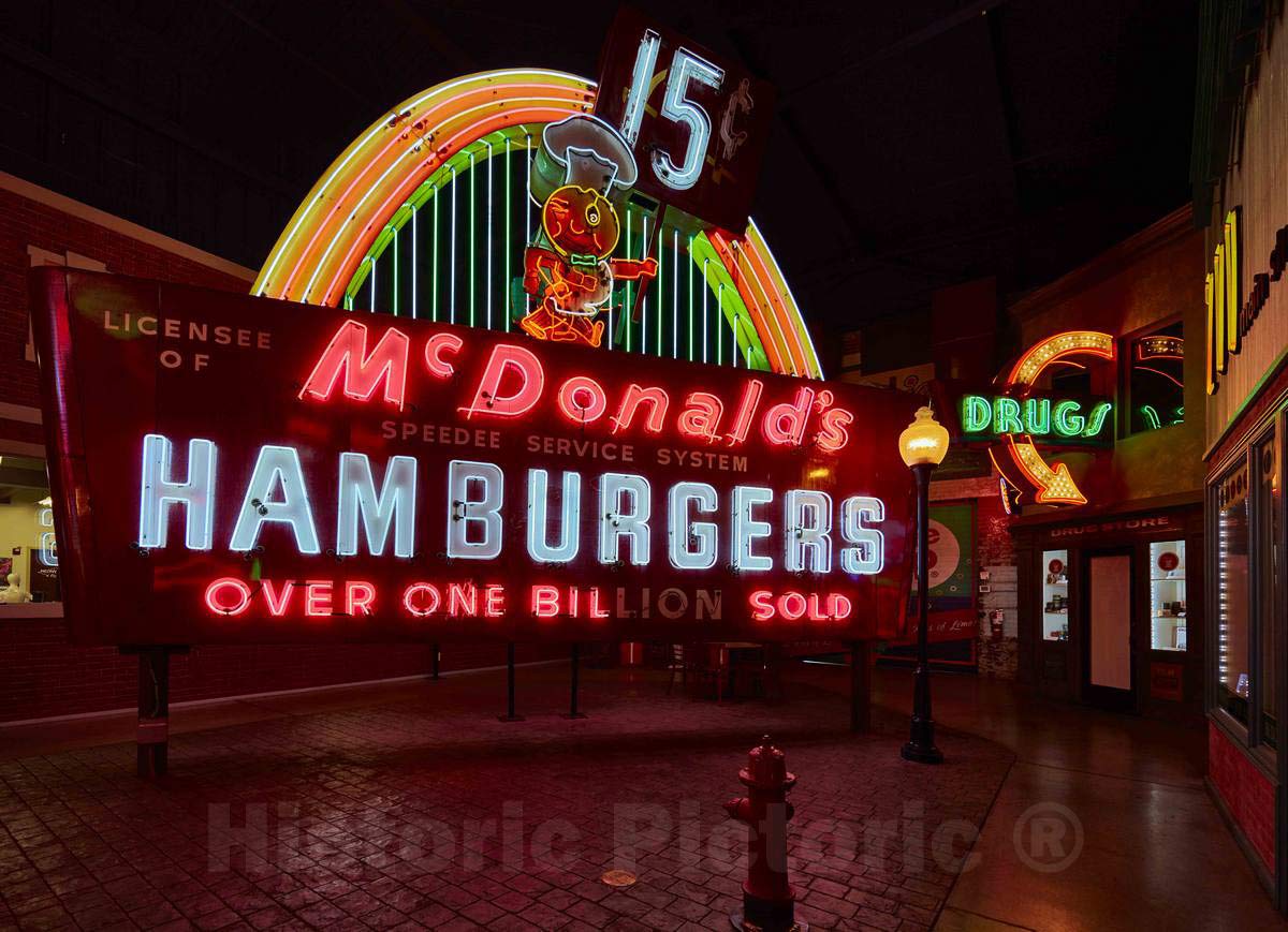 Amazon.com: Historic Pictoric Photo - an Original McDonald's Fast