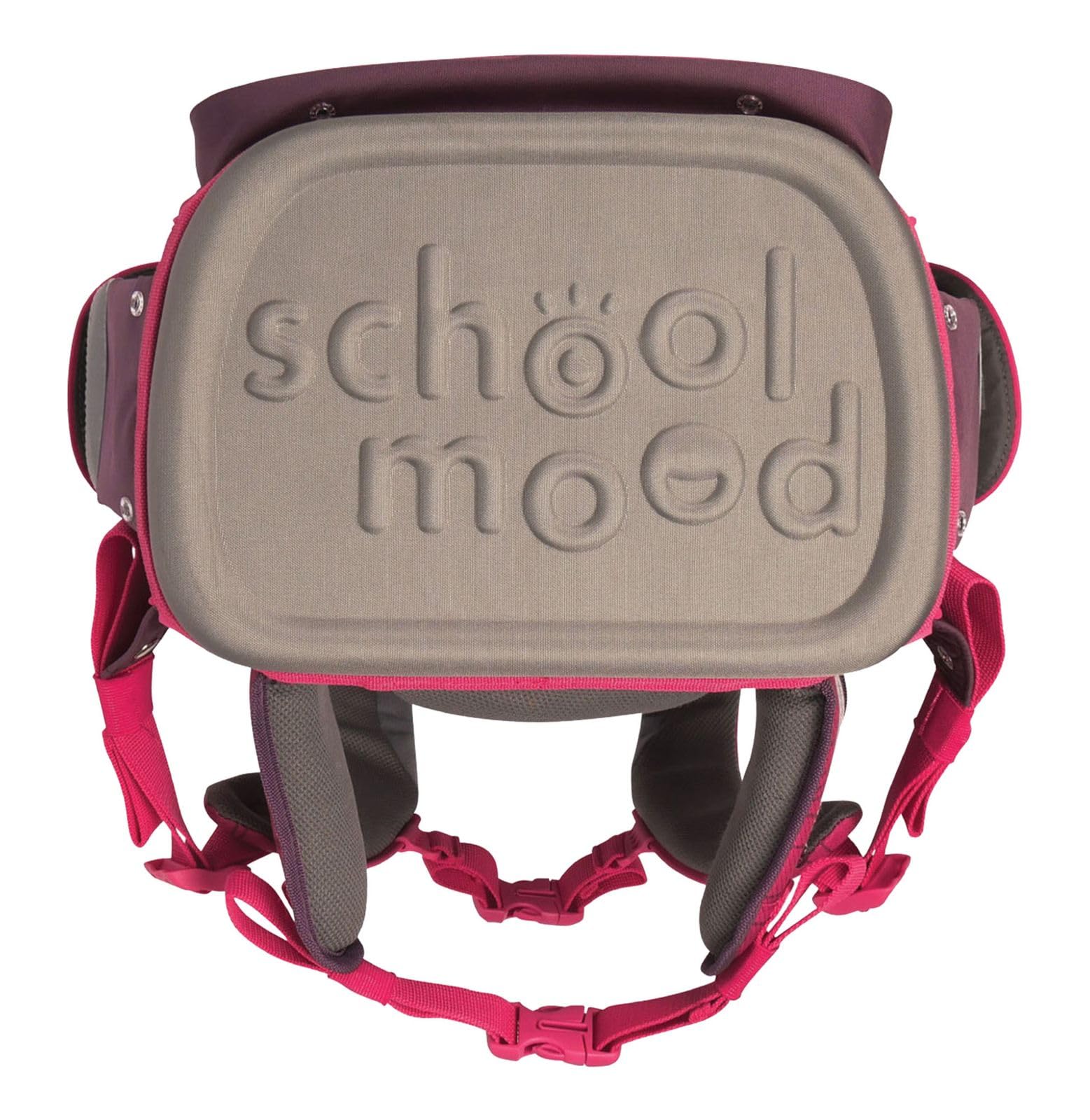 SCHOOL-MOOD Timeless mit LED Patchy Schulranzen-Set 7-teilig Luisa
