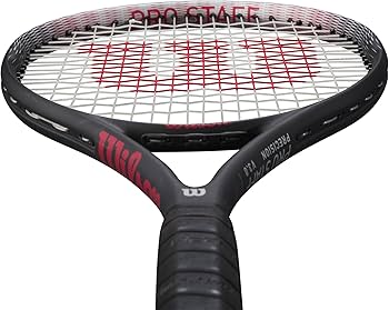 Amazon | Wilson Pro Staff Precision 100 テニスラケット ブラック