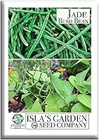 Vista 1 de Semillas de frijol de jade para plantar, más de 50 semillas de reliquia por paquete, semillas de jardín de Isla (semillas de jardín de Isla)