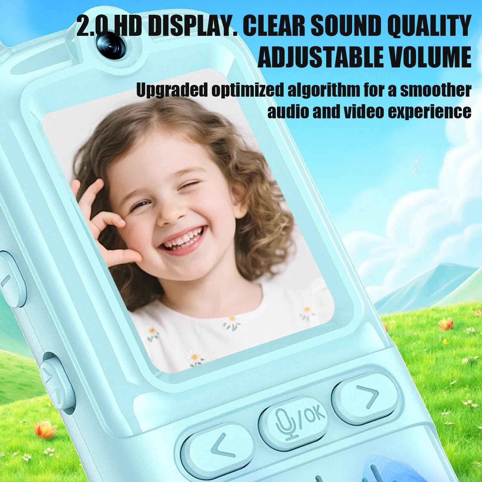 Talkie-walkie pour 2 Pièces d'Extérieur pour Interaction Parent-Enfant