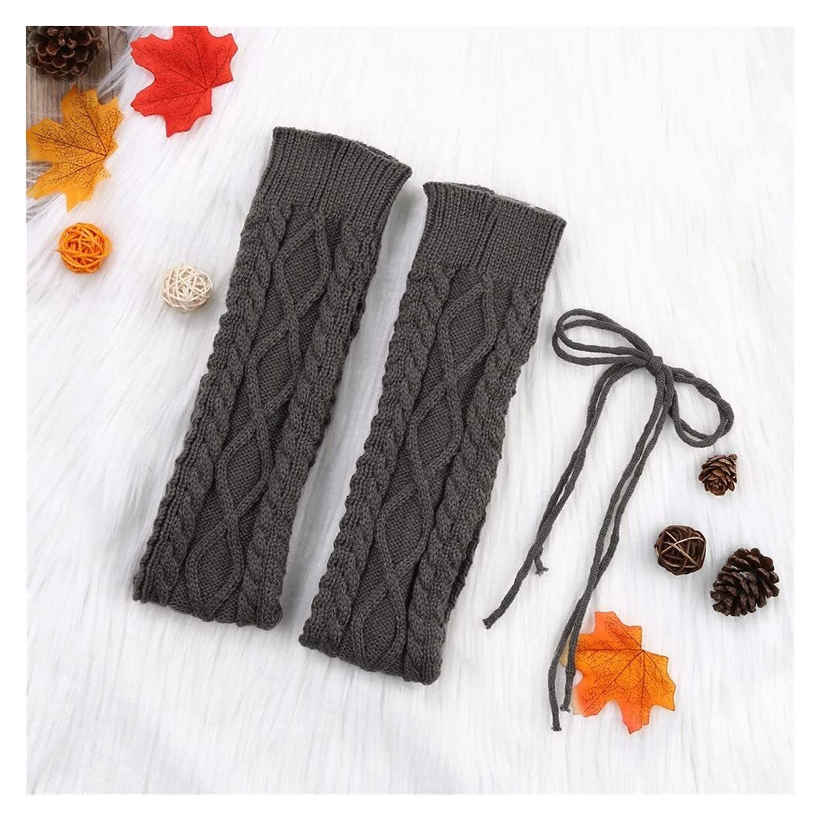 Calcetines Calcetines Altos Hasta El Muslo De Punto Para Mujer, Medias Para Botas De Invierno Extra Largas Sobre La Rodilla Calentadores De Piernas Altas Suaves Calcetine