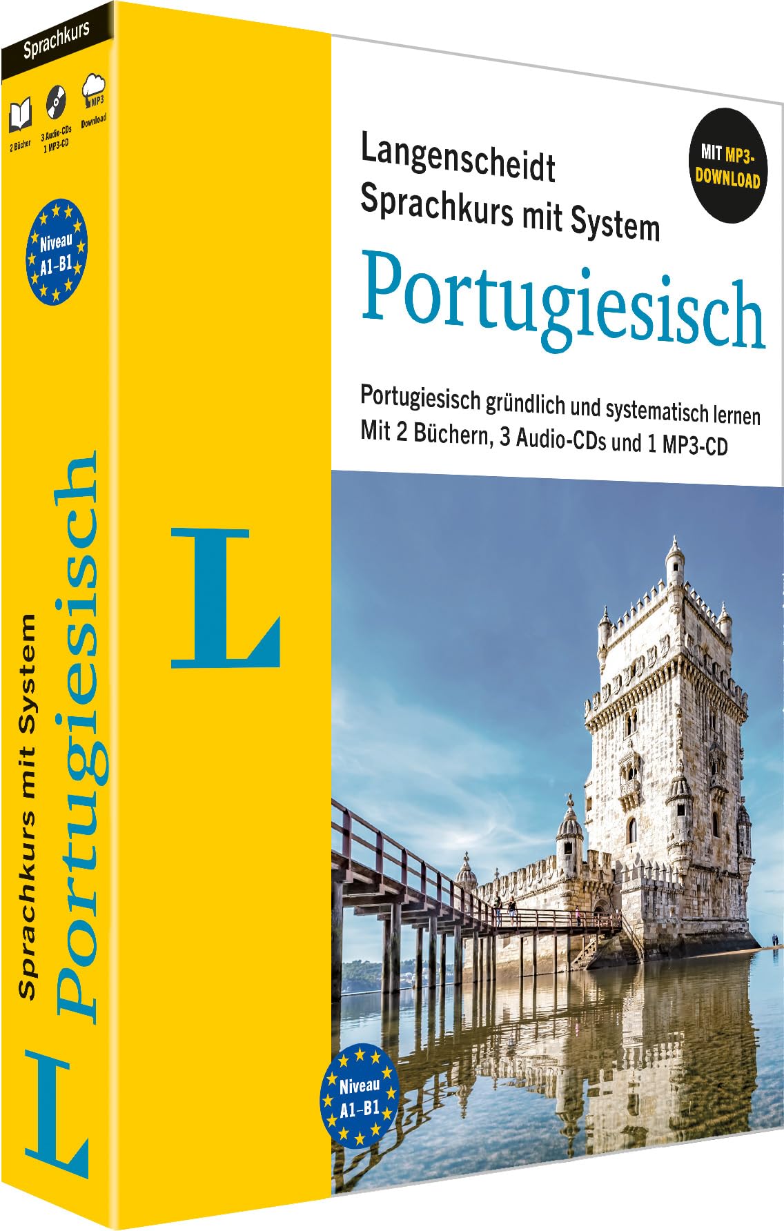 Langenscheidt Portugiesisch mit System: Portugiesisch gründlich und systematisch lernen. Mit 2 Büchern, 4 CDs und MP3-Download