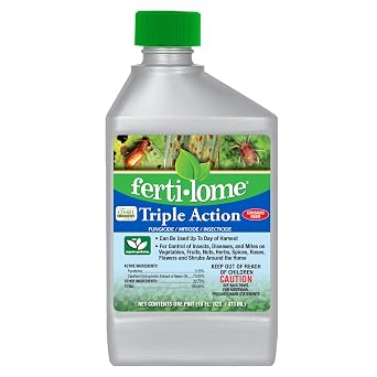 Fertilome 12245 Triple Action Insecticide Miticide Fungicide, 16 oz