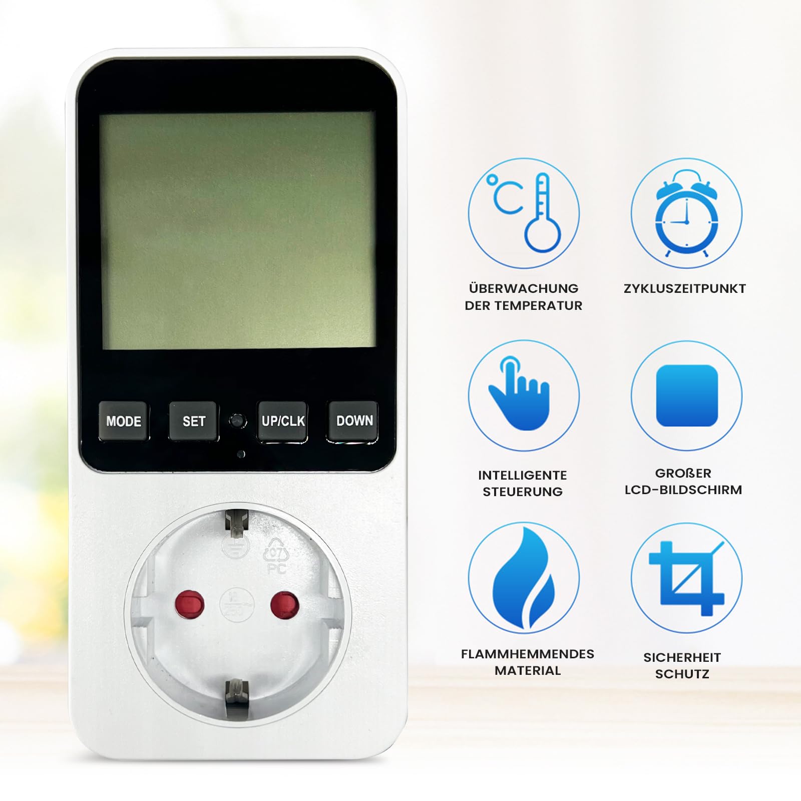 Igrostato KETOTEK KT3300 Con Sonda - 220V, Controllo Umidità Digitale Per Grow Box E Serre - Foto 8