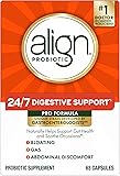 Align Probiotic, Pro Formula, Probiotics for Women and Men, Daily Probiotic Supplement, Helps Soothe Occasional Bloating & Gas*, #1 Doctor Recommended Brand‡, 63 Capsules (Packaging May Vary) 63 Count (Pack of 1)