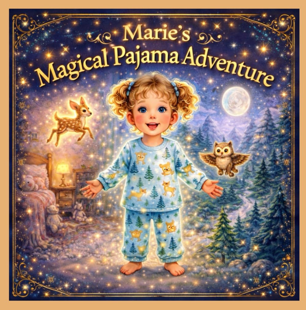 Marie’s Magical Pajama Adventure: A Cozy Bedtime Picture Book About Imagination, Dreams, and a Little Girl’s Nighttime Adventure